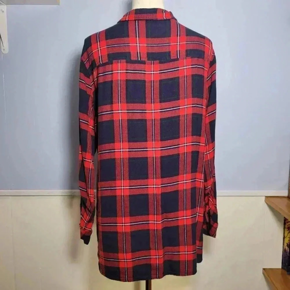 Final Price / Last Chance Item Primark Size 12 Red Blue Plaid - Picture 6 of 10